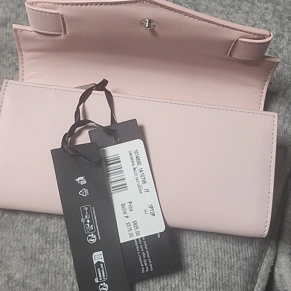 Versace Dusty Pink Medusa '95 Leather Wallet - Picture 5 of 6